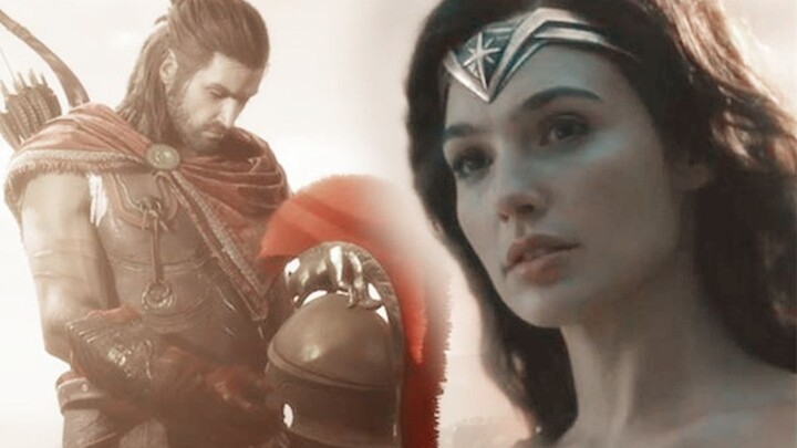 Assassin's Creed & Wonder Woman】【Alexios/Diana】Rumah Kartu Lalang dari dua orang Yunani kuno
