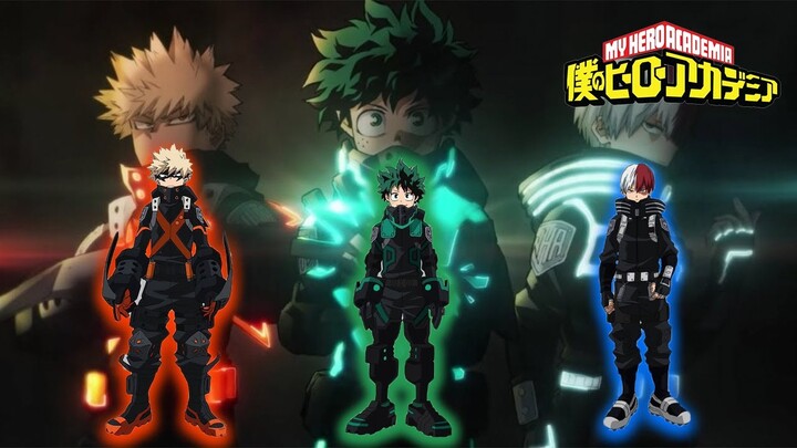 ชุดฮีโร่คอสตูมใหม่ : Hero Academia The Movie : World heroes mission