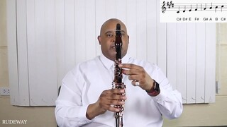 How to play C# Minor Scale on Clarinet