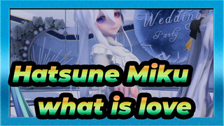 Hatsune Miku|【MMD】what is love