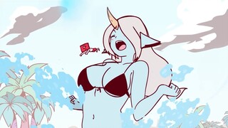 [LOL Pool Benefits] Pentakill benefit time for the nanny in the pool!