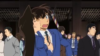 Ran give his confession answer to shinichi with kiss