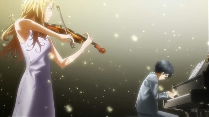 Review Shigatsu wa Kimi no Uso: Mahakarya yang Paling Menguras Air Mata