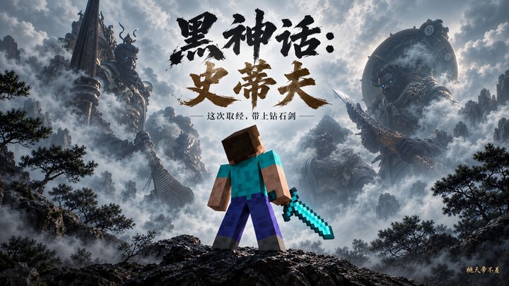 Aku memasukkan MC ke dalam Hei Shen Hua Wu Kong, bahkan Erlang Shen pun tak bisa menembus perisai-ku