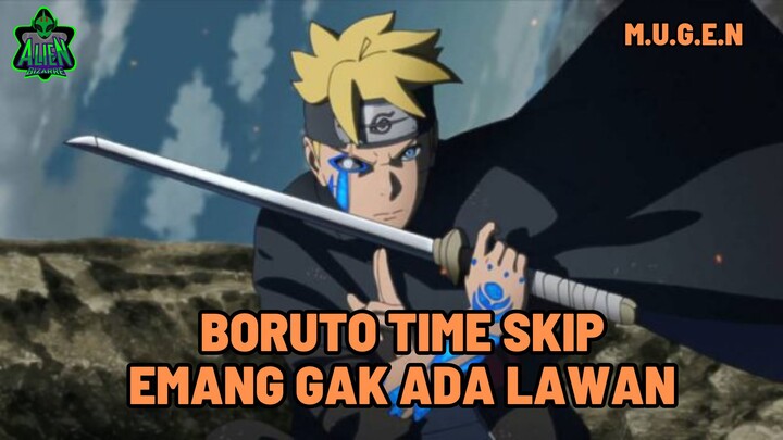 BORUTO TIME SKIP EMANG GAK ADA LAWAN  - [MUGEN] #borutotimeskip