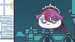 [Genshin Impact Fanfiction] Black and White Slime Battle (Ganyu x Rosaria)