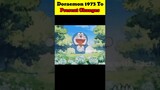 Doraemon 1973 To Present Changes #shorts #doraemon #anime