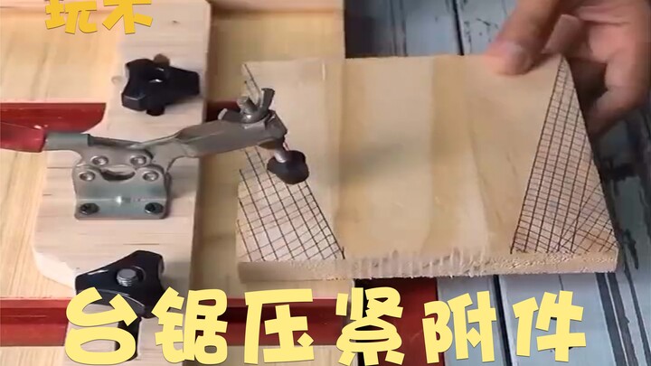 Aksesori penekan gergaji meja