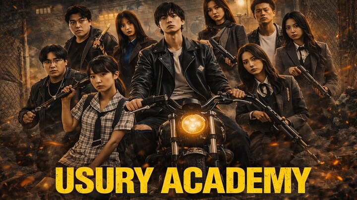 Usury Academy  Full Movie | Money Rules Everything 💀 Gangster School Action K-Drama