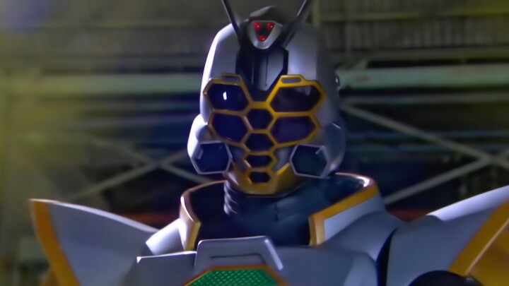 Kamen Rider Kabuto-Gagami was so happy when he transformed into a wasp for the first time