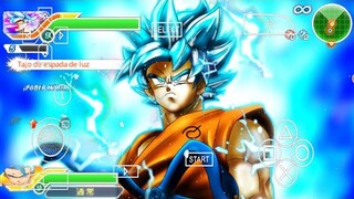 NEW Goku Blue in DBZ TTT MOD BT3 PPSSPP BETA Latino ISO With Permanent Menu!