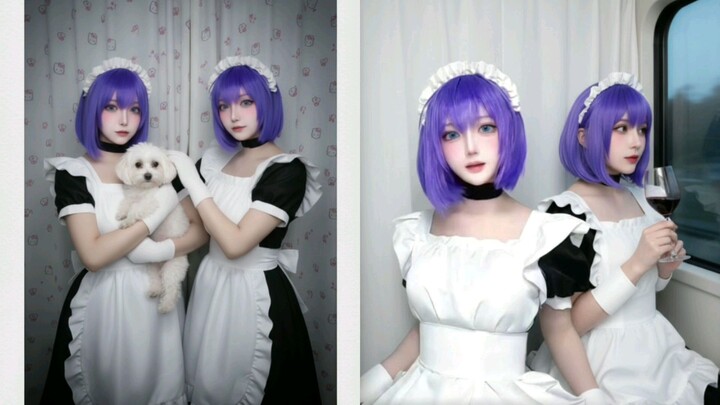 Kaede x Suzu Cosplay 💜💜