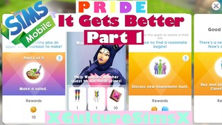 The Sims Mobile - Wumples WishList PRIDE Quest Walkthrough (PART 1)