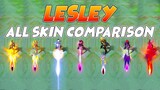 Lesley All Skin MLBB Comparison 2022 Edition