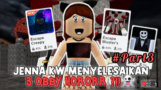 ROBLOX Menyelesaikan tiga obby horror #Part3