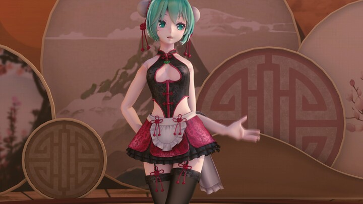 【Blender/MMD】4K Chinese style Hatsune Miku