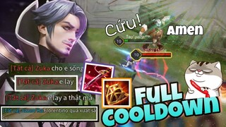 Đâm Cực Sướng Với Florentino Lên Full Giảm Hồi Chiêu Khiến Zuka Team Bạn Gào Thét | Liên Quân Mobile