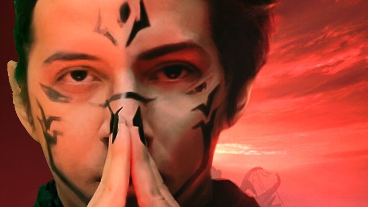 【JalexRosa】I used VFX (visual effects) to transform myself into Sukuna!