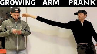 Growing Arm Magic Prank -Julien Magic