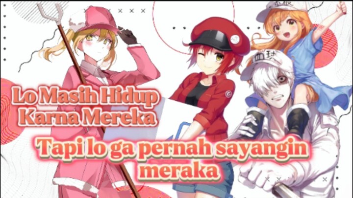 REVIEW ANIME HATARAKU SAIBOU || wajib nonton biar lo makin sehat👊