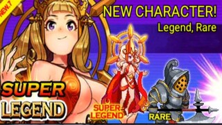 NHÂN PHẨM MỞ RA SUPER LEGEND RARE NỮ HOÀNG ĐIỀU KHIỂN LỬA - KINGDOM WAR TOP GAME ANDROID THÀNH EJ