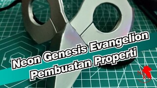 [Neon Genesis Evangelion] Tatacara Pembuatan Properti Permainan Kostum_4