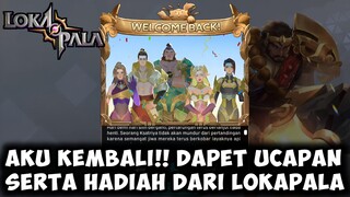 AKU KEMBALI!! DAPET UCAPAN SERTA HADIAH ORI, LOTUS, DAN TIKET FORTUNE | LOKAPALA INDONESIA