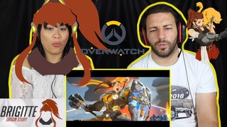 Brigitte: Origin Story REACTION | Overwatch