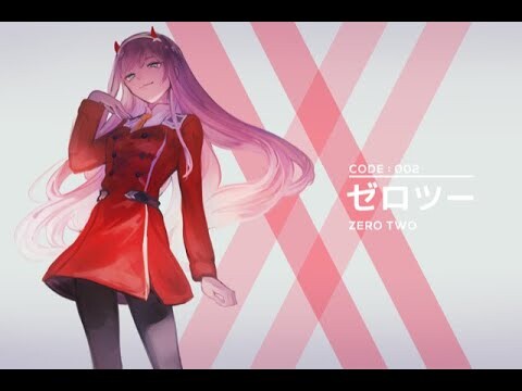 Zero Two Darling in the franxx AMV (7 rings by Ariana grande )