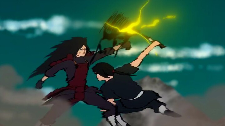 【60FPS】Madara vs Weasel