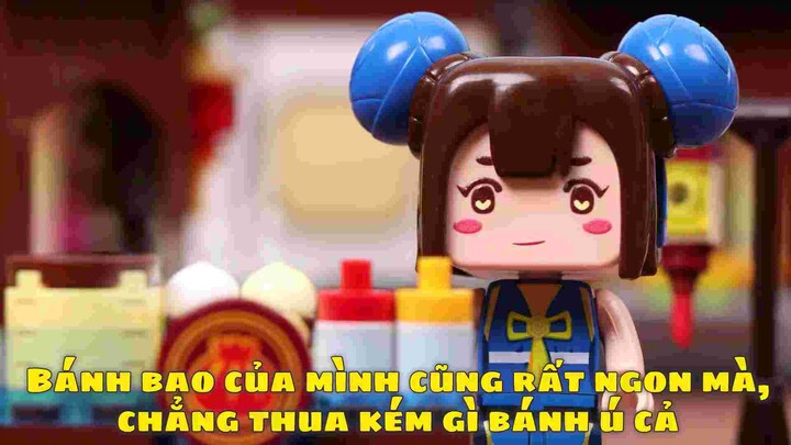 Mini World Lego Stop Motion: Bánh Bao đại chiến Bánh Ú - Phần 1