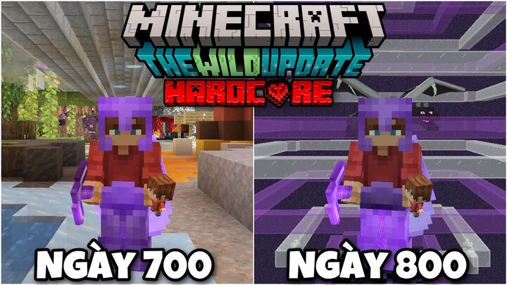 Tóm Tắt 800 Ngày Minecraft 1.19 Sinh Tồn Siêu Khó !!