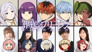 Sousou no Frieren Voice Actors & Same Voice in Anime Characters Roles | 葬送のフリーレン 声優