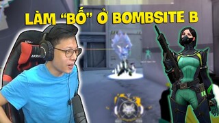 Bomman làm "Bố" ở Bombsite B Map IceBox