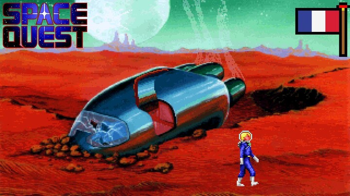 Space Quest Longplay - PC VGA + Roland MT-32 + Ways to Die (French)