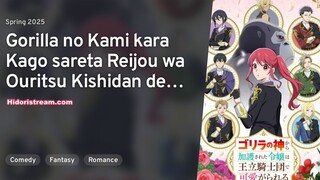 Ep - 5 Gorilla no Kami kara Kago sareta Reijou wa Ouritsu Kishidan de Kawaigarareru [SUB INDO]