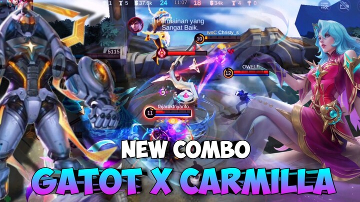 COMBO GATOT X CARMILLA APAKAH WORTH IT 😹 - MLBB