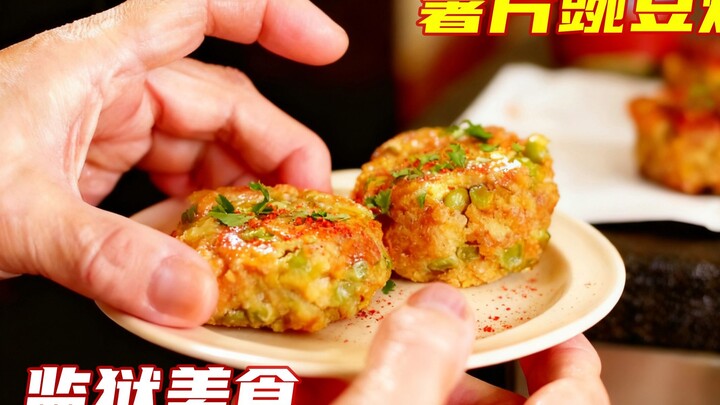 Bibi Asia nggak terbiasa sama makanan orang kulit putih di penjara, jadi bikin sendiri kripik kentan