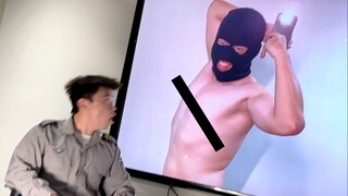 The wanted poster was so ugly that the criminal sent a selfie