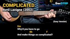Complicated - Avril Lavigne (2002) Easy Guitar Chords Tutorial with Lyrics