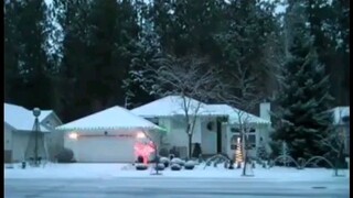 Christmas lights house synchronization