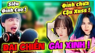 REACTION | PHẢN ỨNG NOXUSS KHI THẤY BATTLE GÁI XINH | ĐẠI CHIẾN RAP HERO TEAM​ x STREAMERS FREE FIRE