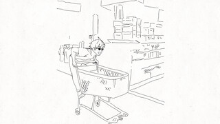 [Slag description modification] Gojo Go shopping in the supermarket