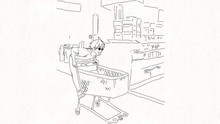 [Slag description modification] Gojo Go shopping in the supermarket