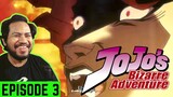 JoJo's Bizarre Adventure Episode 3 [REACTION] - DIO IS SO FUNNY! 🤣😂