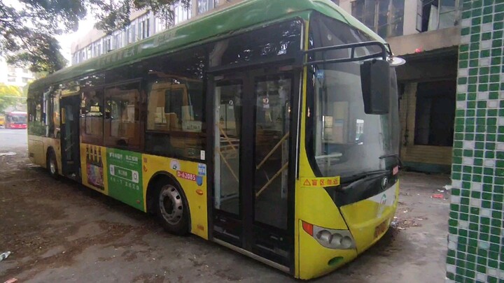 中国广州公交巴士集团郑州宇通ZK5125A (原:ZK6125BEVG9) 粤AAT842 （原电车D1-A401）2024.12.20