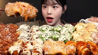 【Boki Terjemahan Bahasa Mandarin】Pesta Bola Gurita! Dua dalam satu gigitan, sungguh lezat!