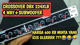 Crossover DBX 224 Xl 4 Way Plus Subwoofer