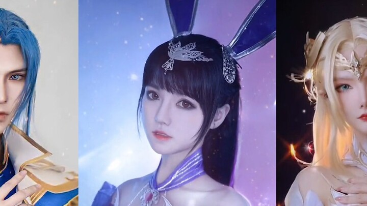 Top Ten Internet Celebrities Cosplay Douluo Dalu, Fan Sisi God restores Xiao Wu, and sees Ju Douluo: