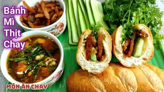 BÁNH MÌ THỊT CHAY Ăn Là Ghiền Ngay Làm Thì Siêu Đơn Giản| Món Chay Ngon Bà Mẹ Quê.